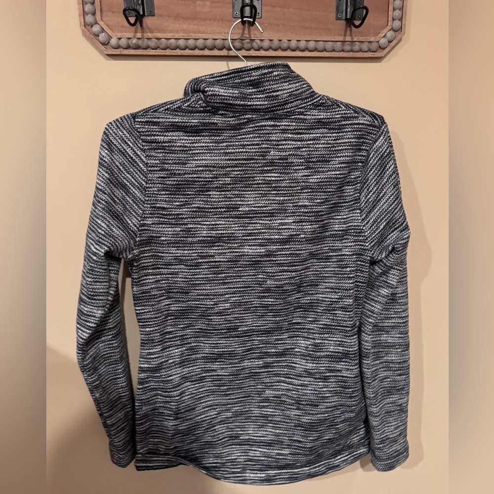 Emily B Quarter Zip Sweatshirt-LG - Picture 2 of 3